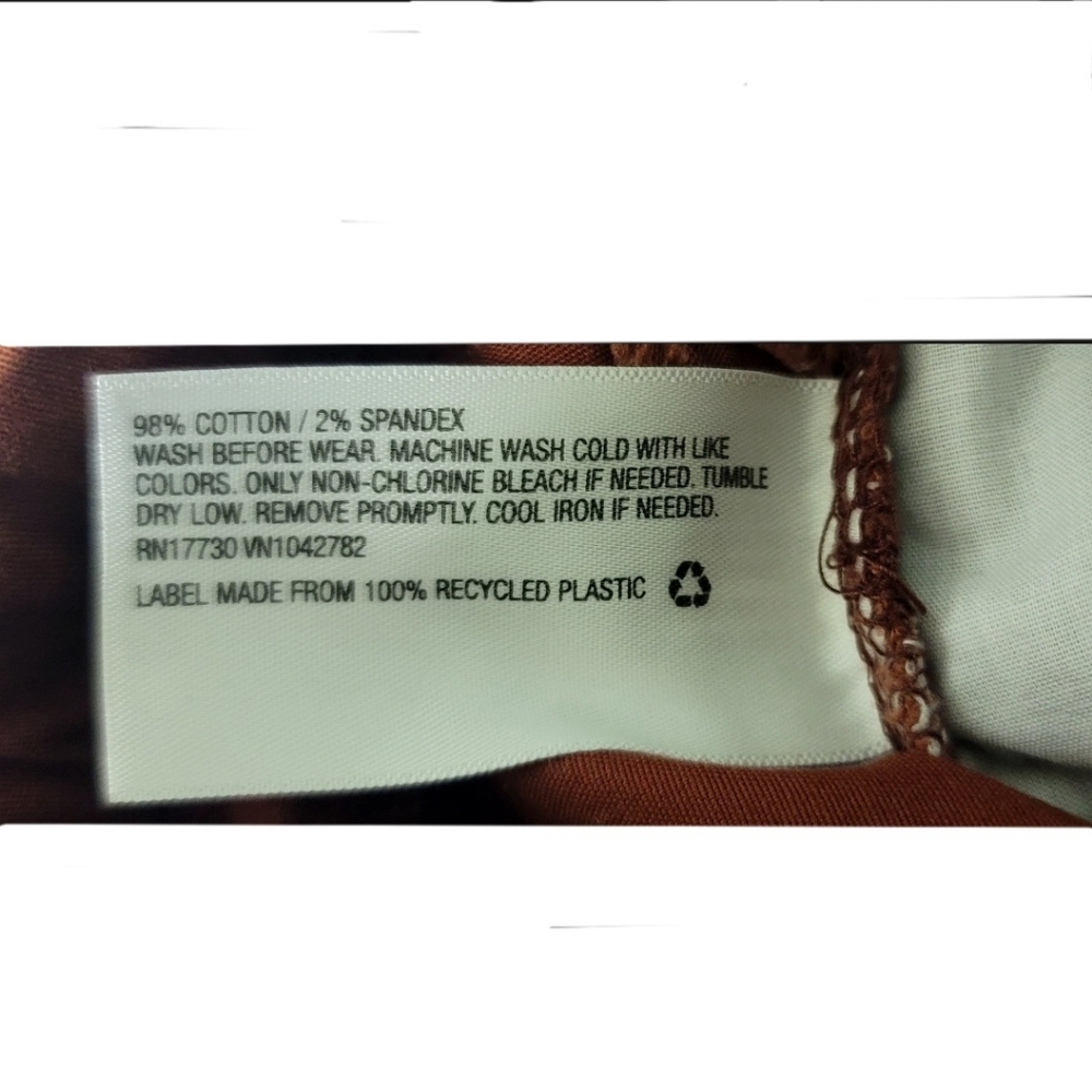 Cat & Jack Baby Boy Burnt Orange Skinny Fit Joggers size 12 months - Picture 9 of 9